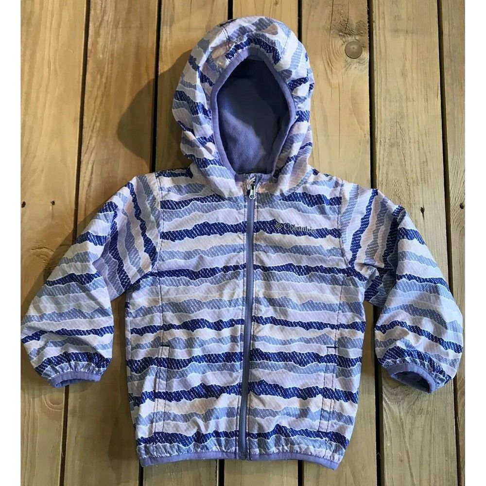 Columbia Toddler Hooded Zip Up Jacket